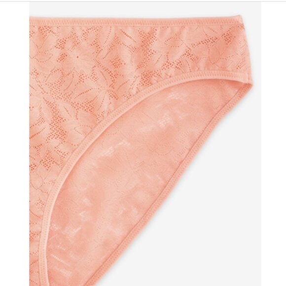 State of Day Women's Mesh Lace Bikini Underwear, Blushing, NWT - Picture 2 of 4